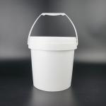5L Circular Plastic Bucket with 0.8-1.5mm Thickness Color As Required for sale