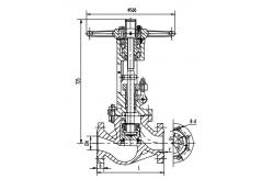 China Chromium Molybdenum Alloy Steel Electric Valve Actuator, Check Value J41Y DN80 DN100 supplier