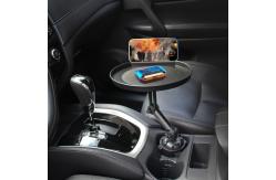China Rotating Arm Multifunctional Car Cup Holder With Rotating Arm supplier