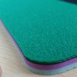 Moisture Proof Vinyl Badminton Floor Planks Colorful PVC Sport Mat for sale