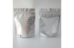China k Plastic Pouches Packaging Tear Notch Small Three Side Sealed Noni Aluminum Package supplier