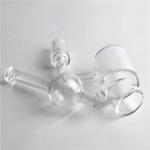 Transparent Smoke Nails , Glass Fabrication Pressure Resistant Long Durability for sale