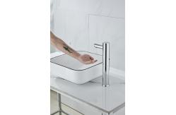 China Solid Brass Silver Thermostatic Intelligent Electricity Shower Faucet supplier