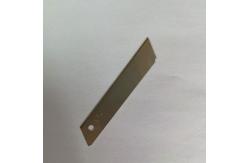 China Silver SK2 Carbon Steel 18mm Replacement Cutter Blades with 60° Cutting Angle supplier