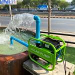 132V 3HP Solar Powered Water Pump For Irragation Home Self Priming Fresh Water Pump for sale