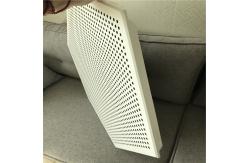 China Customized Metal False Acoustic Ceiling Tile Perforated Clip In Hexagonal supplier