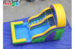China 7x4mH Adult Inflatable Climbing Water Slides With Pool Inflatable Slide For Kids supplier