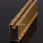 Gold Anodized ISO Standard Light Weight Aluminum Windows Profile for sale