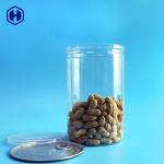 Milk Powder Plastic Cylinder Jar 502 Lid Round Plastic  Containers for sale