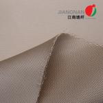 High Silica Fiberglass Cloth Material 0.6mm Thickness Satin Weave High Temperature Fabric for sale