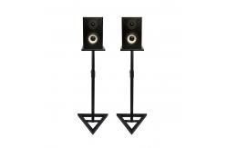 China Studio Monitor Speaker Stand Height Adjustable Pair DGS001 960mm -1300mm Height supplier