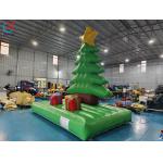 Inflatable Christmas Tree Jumping Area Inflatable Bouncy Castle