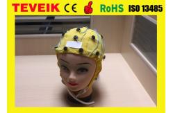 China High Precision EEG Electrode Cap With Different Sensor Electrodes 16 ~ 128 Channel supplier