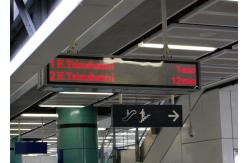 China EN12966 LED Passenger Information Display Subway Train Station use supplier
