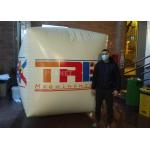 Full Printing Inflatable Cube Swim Buoy For Water Event , Floating Water Marker Buoy Inflatable Square Swim Buoy for sale