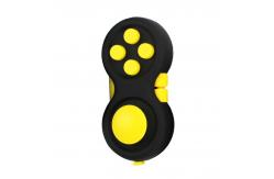 China Plastic ABS Finger Fidget Toy Pad With Smooth Rubber Surface supplier