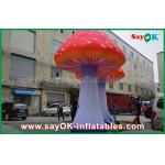 Oxford Cloth Custom Inflatable Products Giant LED Lighting Inflatable Mushroom for sale