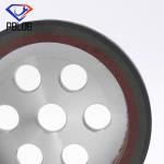 Brown Surface Grinding Wheel Hardness Slate Diamond Cup Wheel