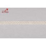 Bedding Articles / Clothing Labels Cotton Lace Trim Customizable Width for sale