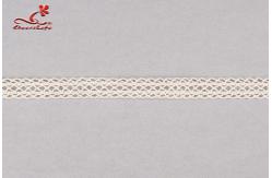 China Bedding Articles / Clothing Labels Cotton Lace Trim Customizable Width supplier
