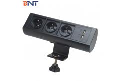 China Modular Design Desktop Power Outlet Wear Resistant Aluminum Alloy Made supplier