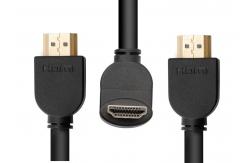 China 1500mm Right Angle HDMI Overmolded Cable Assemblies supplier