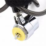 Universal Laptop And Tablet Adhesive Security Plate With Key Cable Lock