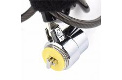 China Universal Laptop And Tablet Adhesive Security Plate With Key Cable Lock supplier