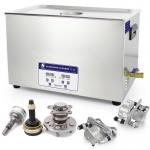 Digital 30L 600W 40KHz Benchtop Ultrasonic Cleaner , JP -100S ultrasonic parts cleaner CE for sale