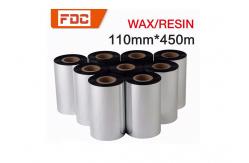 China Yellow Resin Flat Thermal Transfer Ribbon ,  Printability Zebra Ink Ribbon supplier