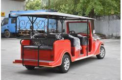 China Chinese Red Electric Ancient Car 5KW AC Motor Classic Sightseeing Vehicle supplier