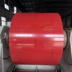 PE coating 0.5mm Thickness Prepainted Aluminum Coil used for forming roofing sheets for sale