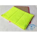 Microfiber Sponge Dish Pad Microfiber Kitchen Towels Yellow 20% Polyamide for sale