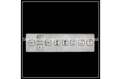 China Industrial Kiosk Keypad , Stainless Steel Automatic Gate Keypad Mirror Polished supplier