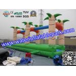 PVC Inflatable Single Lane Slip , Inflatable Water Slide Single Slip