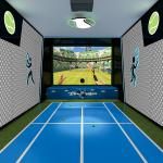 Indoor Ar Tennis Simulator Game Ar Sports Somatosensory Fitness Tennis Game for sale