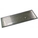Liquid Proof Panel Mount Keyboard Stainless Steel 103 Keys With Numeric Keys