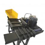 Electric Button Control 7.5KW Semi Automatic Rag Baler for sale