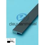 2.5mm Protective 6463 Aluminum T Profiles Wall Panel Ceiling Tile Decoration Edge Holding for sale