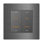 KNX Smart Home Switch Light Control System 86mm Size​ Backlight Design for sale