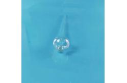 China 1100 Degrees Processing Temperature Quartz Glass Tube With Round End Transparent Clear Material supplier