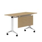 55 Inch Training Room Table Stackable Movable Training Table 25mm Thickness for sale