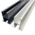 Custom Length Powder Coated Double Unistrut Channel with Wing for sale