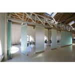 Conference Room Portable Tempered Sliding Glass Partition Walls for sale
