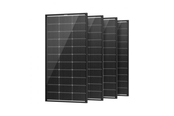 400 Watt Panel Solar Bifacial Monocrystalline Solar Cells With Black Frame