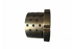China Custom Cast Bronze Bearings Machined Self Lubricating Plain Bearing / Bushings supplier