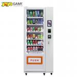 Custom Automatic Distributor Automatique Combo Beverage Cans Bottles Drinks And Snacks Vending Machine for sale