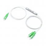 1X2 1X4 1X8 1X16 1X32 Mini Type PLC Splitter with SC UPC SC APC Connector for Fiber Optic Sensors for sale