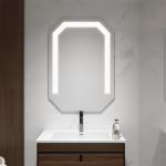 Irregular Shaped LED Bathroom Mirror Light Customizable Design for Hotel and home for sale