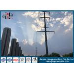 10-500KV Electric Power Pole Transmission Line Tubular Steel Pole Long Life for sale